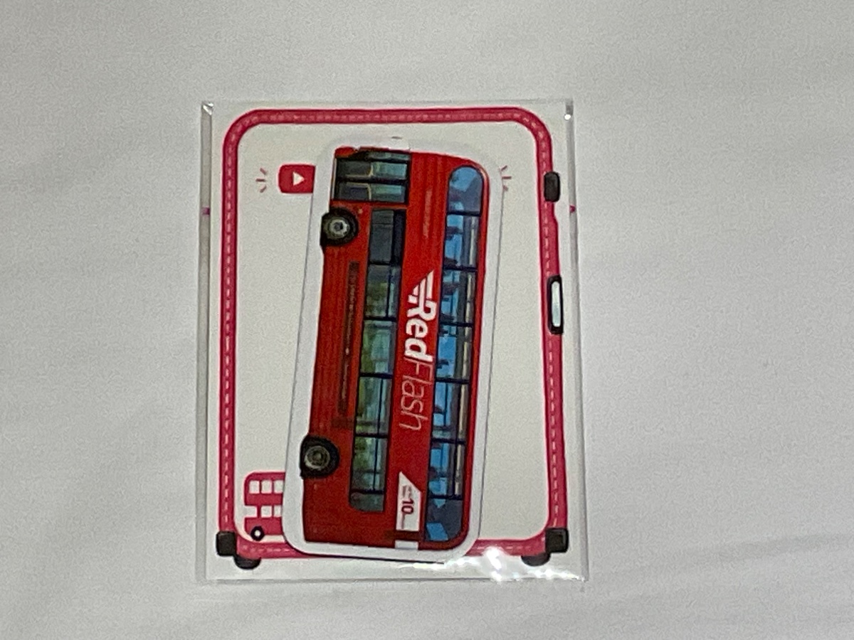 Plymouth Citybus Red Flash Bus Magnet