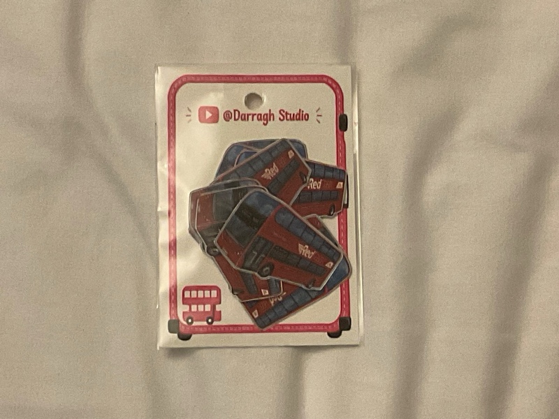 Plymouth Citybus Red Flash sticker pack (normals, water resistances, holograms