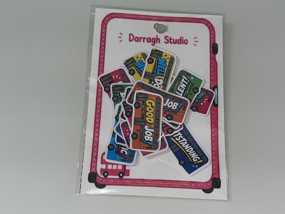 Superstar Enviro400s Bus Stickers Pack (Normals)
