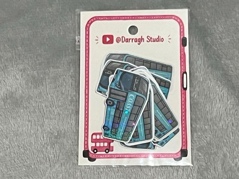 DSB Cornwall Coast Sticker Bus Pack (Normals, Water resistance, Holograms)
