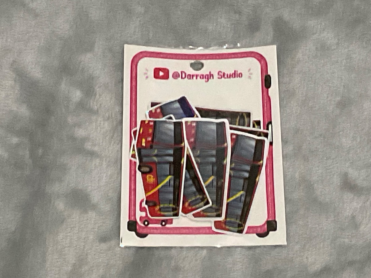 Plymouth Citybus Gold Standard Trainer Stickers. (Normals, water resistances, Holograms)