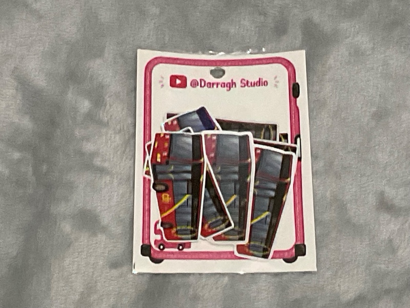 Plymouth Citybus Gold Standard Trainer Stickers. (Normals, water resistances, Holograms)
