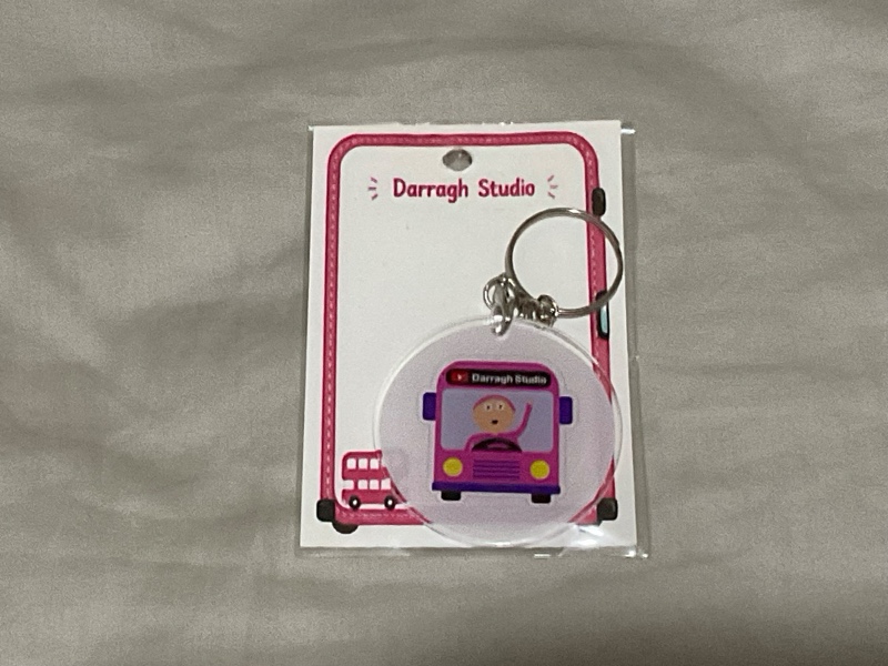 DarraghStudio’s Official Bus Keyring
