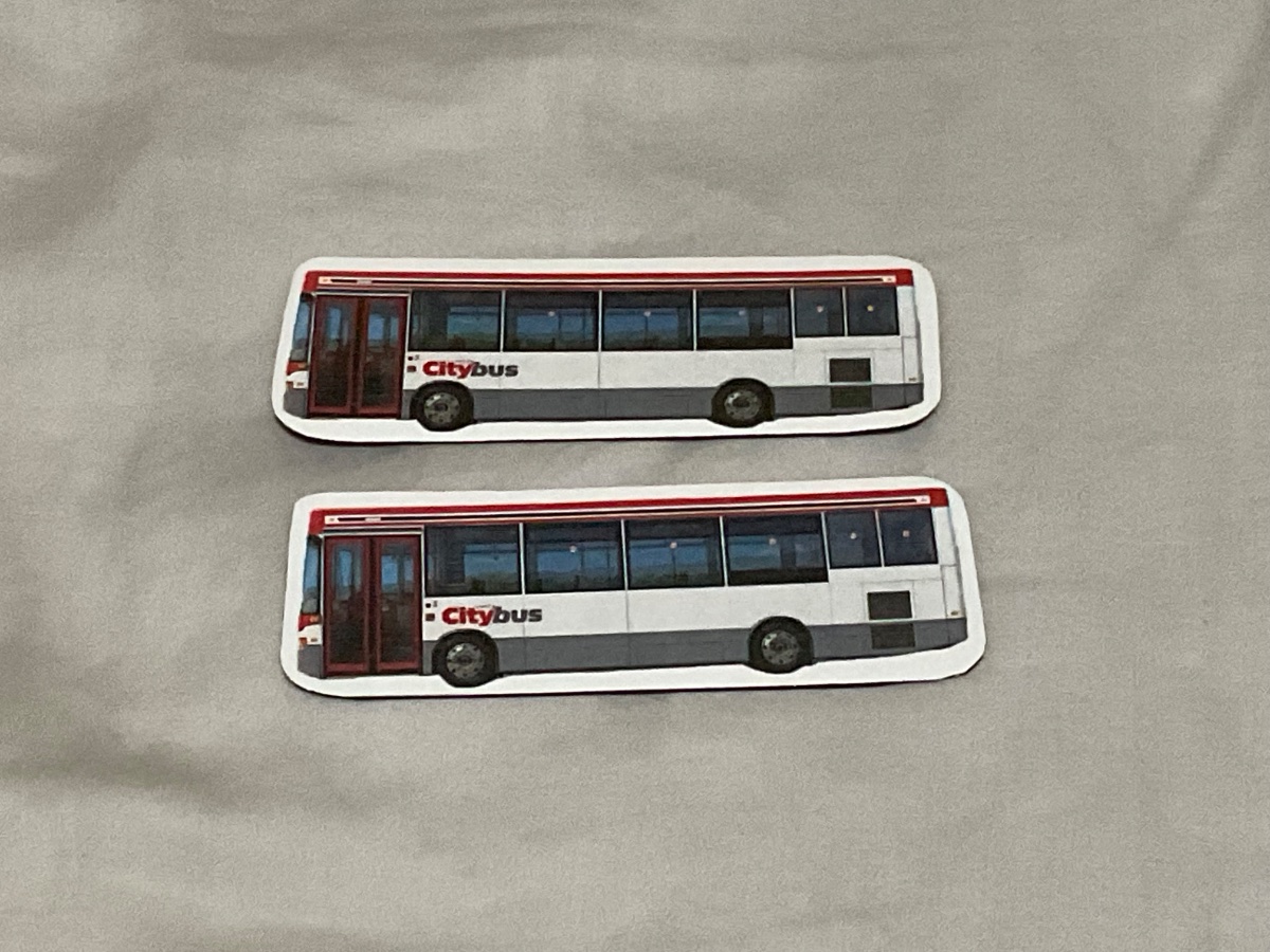 Plymouth Citybus Volvo B6 Magnets