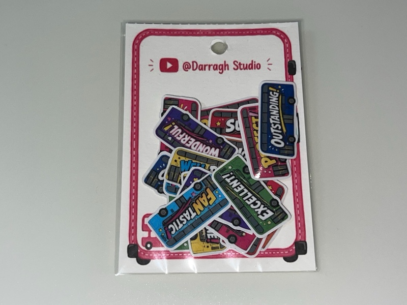 Superstar Enviro400s Bus Stickers Pack (Water resistance)
